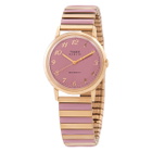 Timex Marlin Hand Wind Pink Dial Ladies Watch TW2W44500VQ