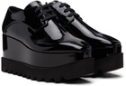 Stella McCartney Black Limited Edition Elyse Monochrome Platform Derbys