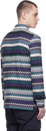 Missoni Blue Chevron Shirt