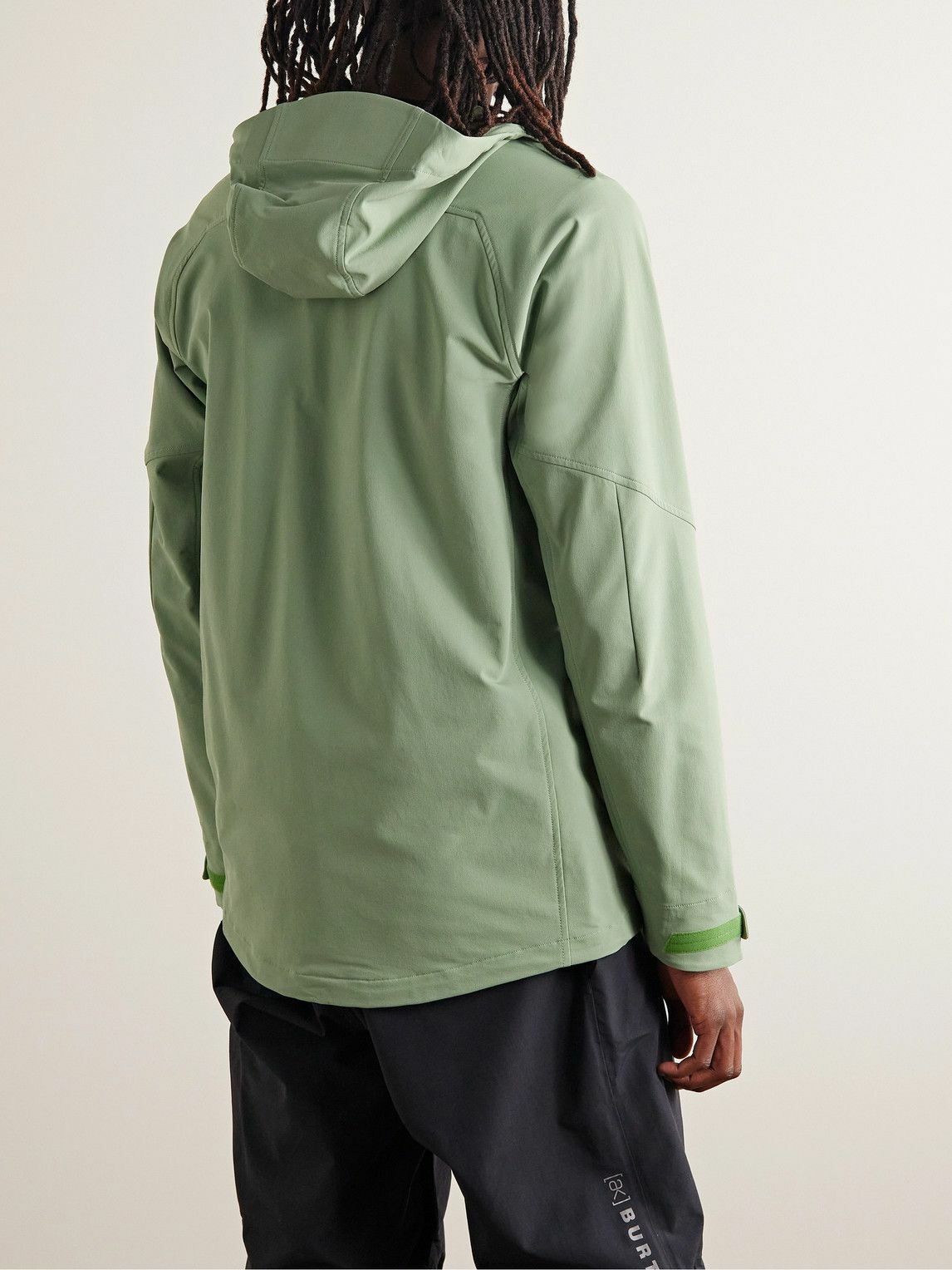 BURTON - [ak] Slim-Fit Pertex® Equilibrium Hooded Ski Jacket - Green Burton