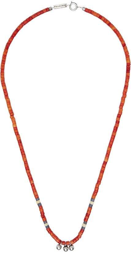 Photo: Isabel Marant Orange Beaded Necklace
