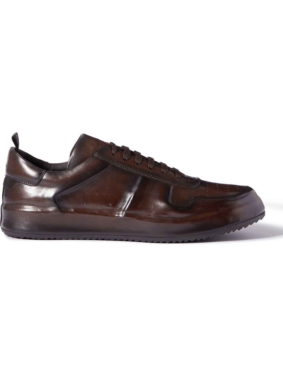 OFFICINE CREATIVE - Ace Lux Leather Sneakers - Brown Officine Creative