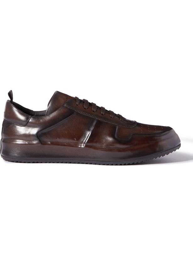 Photo: OFFICINE CREATIVE - Ace Lux Leather Sneakers - Brown