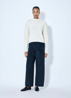 RÓHE Statement Shoulder Cropped Turtleneck
