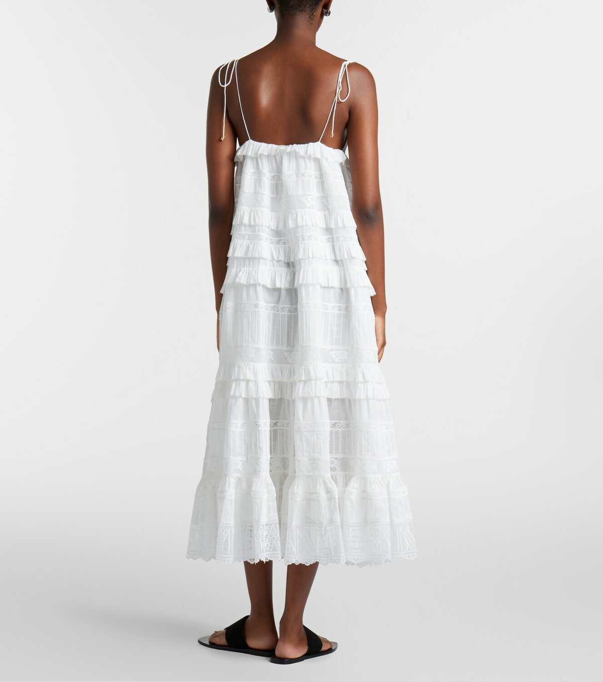Zimmermann Solstice cotton midi dress
