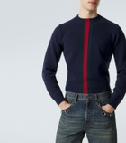 Gucci Web Stripe wool sweater