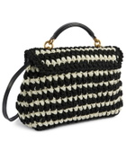 Ferragamo Gancini braided cord tote