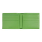 Balenciaga Green Folded Square Wallet