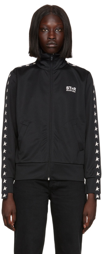 Photo: Golden Goose Black Denise Zip Sweatshirt