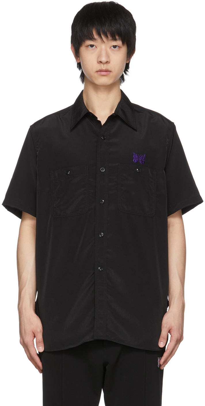 NEEDLES Black Work Shirt Needles