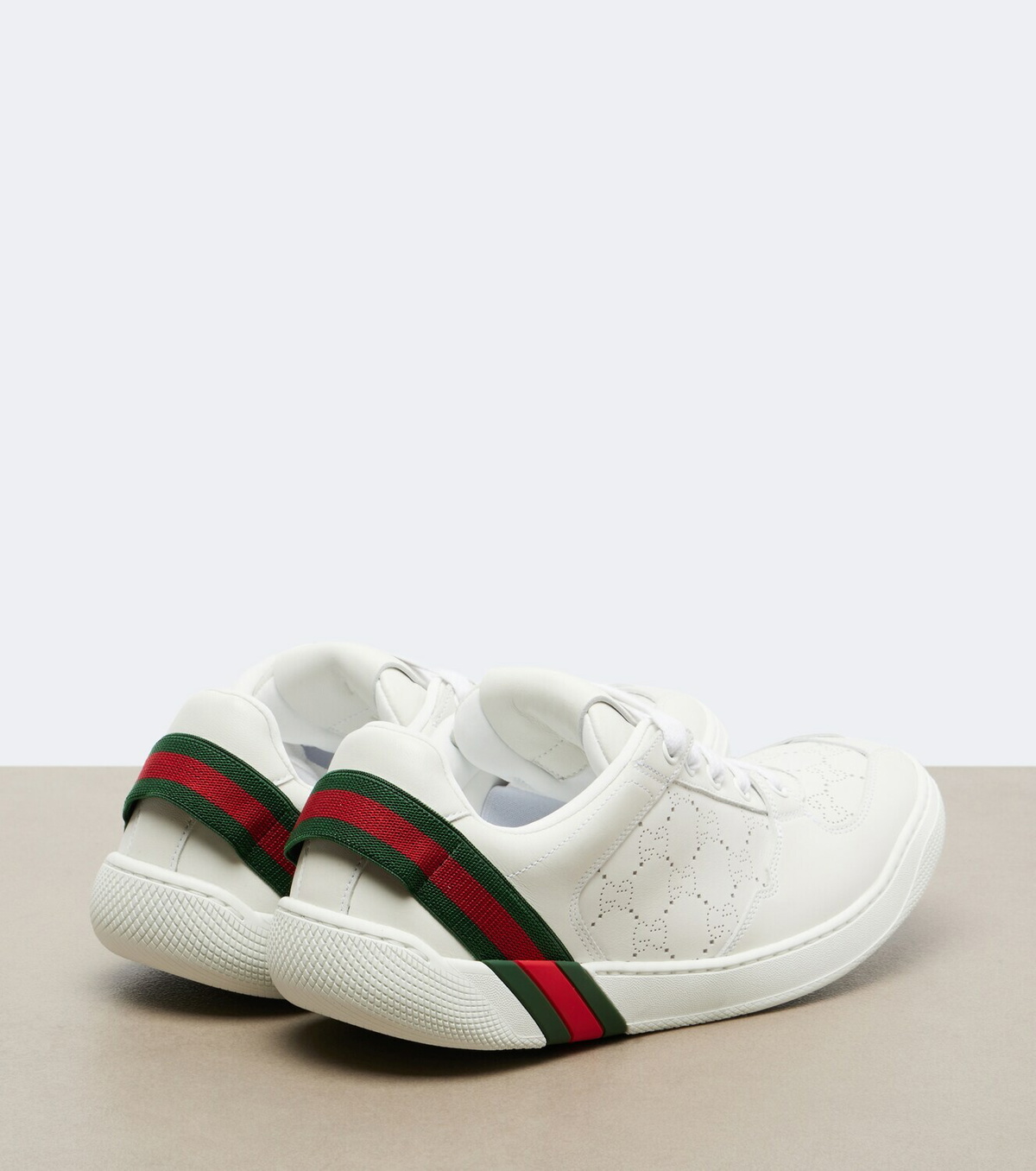 Gucci Screener GG leather sneakers