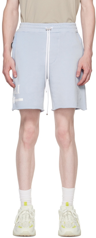 Photo: AMIRI Blue MA Bar Shorts