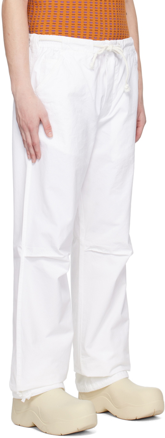 DARKPARK White Jordan Trousers