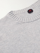 MP Massimo Piombo - Slim-Fit Cotton Sweater - Gray