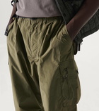 And Wander Oversized ripstop cargo pants