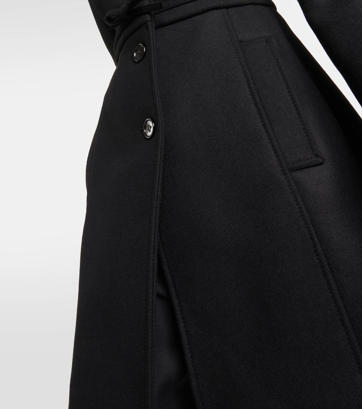 REDValentino Single-breasted wool-blend coat