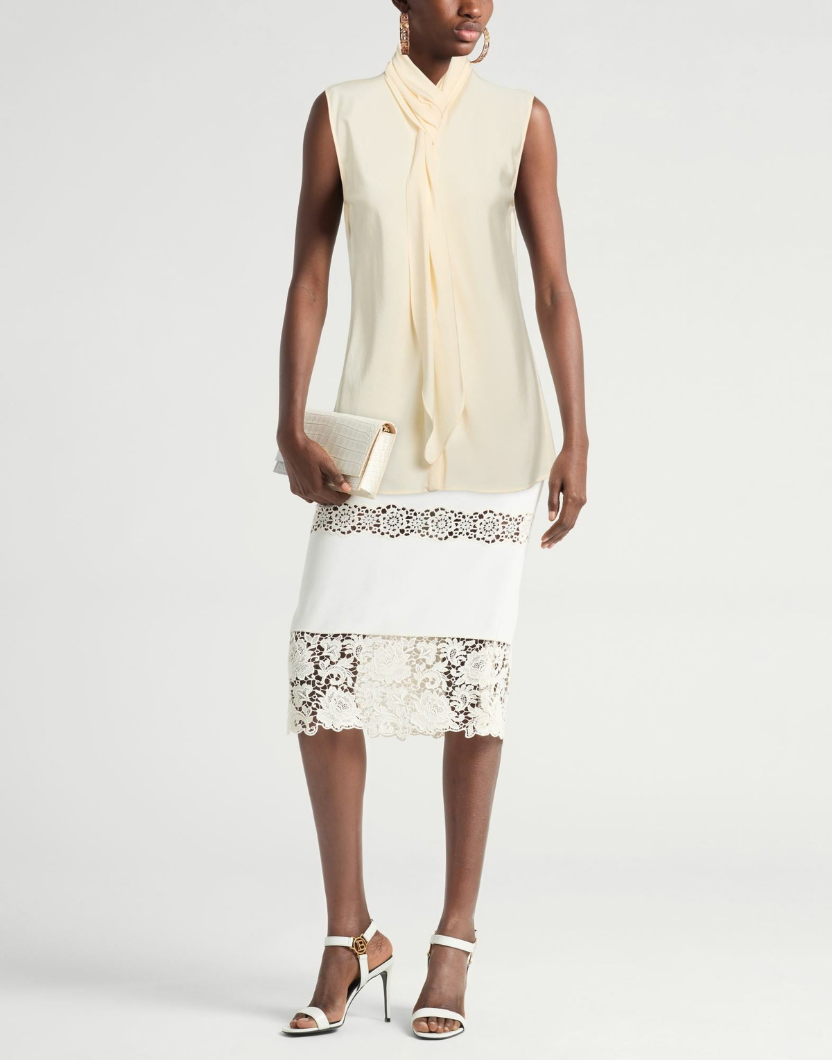 Alberta Ferretti Womens Shirt Ivory