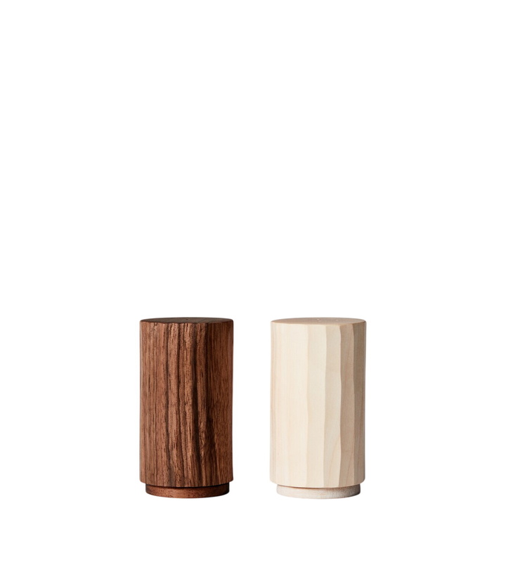Photo: Zanat Grana walnut salt and pepper shakers by Naoto Fukasawa