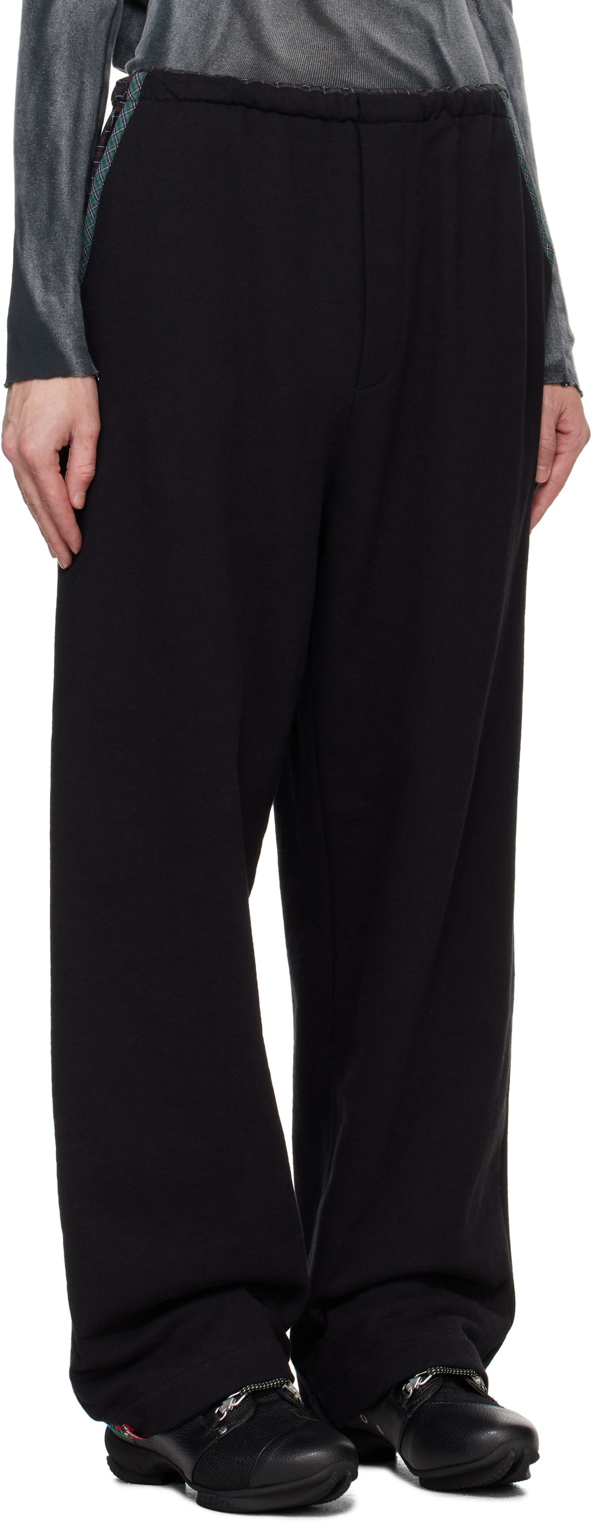 SC103 SSENSE Exclusive Black Leap Sweatpants