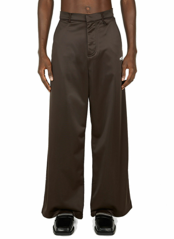 Photo: Martine Rose - Oversized Track Pants in Brown