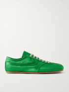 Dries Van Noten - Satin Sneakers - Green