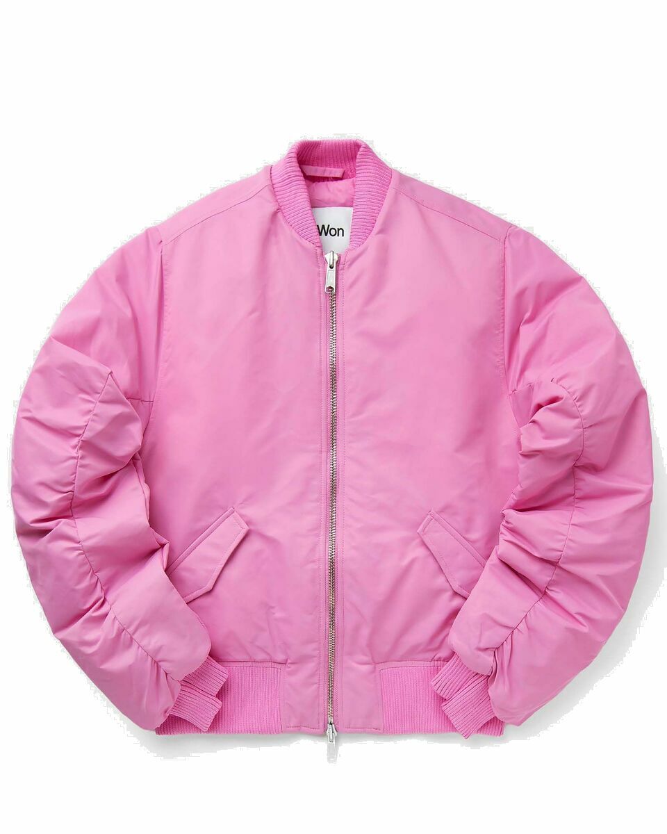 Photo: Won Hundred Reykjavik Jacket Pink - Womens - Bomber Jackets