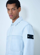 Stone Island Denim Biker Jacket