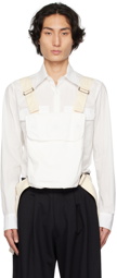 Dries Van Noten White Utility Shirt