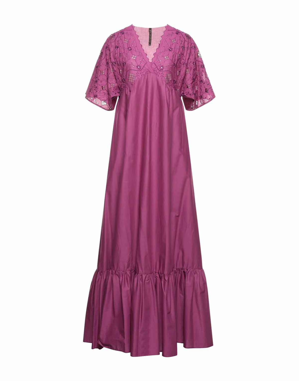 Manila Grace Womens Maxi dress Mauve