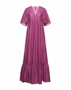 Manila Grace Womens Maxi dress Mauve