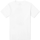 Maharishi Men's Striking Point Back Print T-Shirt in White