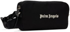 Palm Angels Black Logo Camera Case S Bag