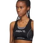 MISBHV Black and White Active Future Bra