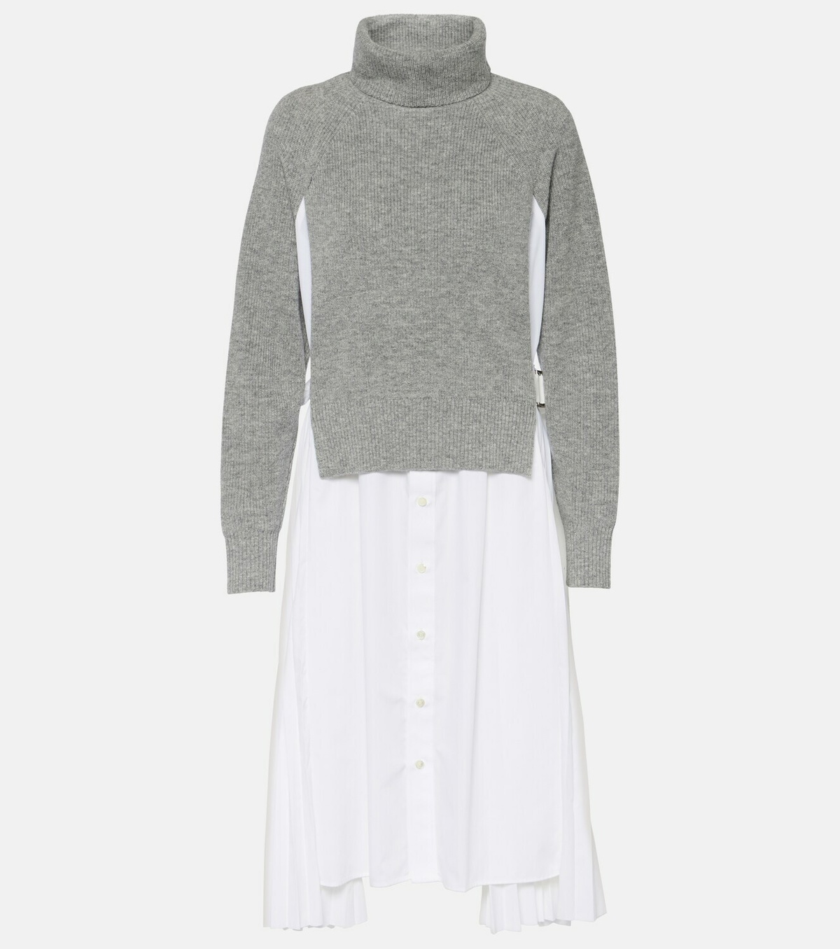 Sacai Turtleneck midi dress Sacai