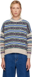Weekend Max Mara Beige Rivetto Sweater