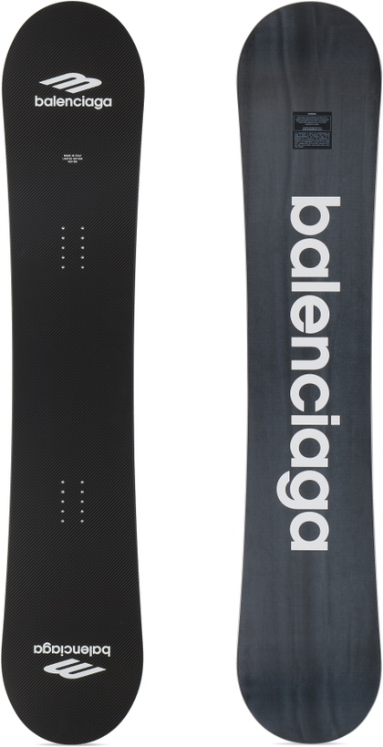 Photo: Balenciaga Black Limited Edition Snowboard