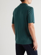 Gabriela Hearst - Stendhal Cashmere Polo Shirt - Green