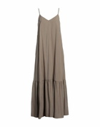 Peserico Womens Maxi dress Khaki