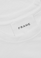 Frame Cotton T-shirt White
