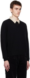 Dunst Black Raglan Sweater
