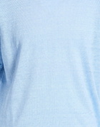 120% Lino Mens Sweater Light in Blue