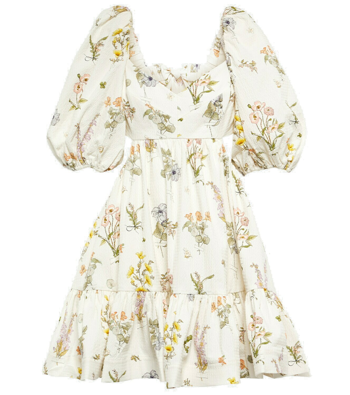 関税・送料込み!【国内発送】ZIMMERMANN Floral Mini ワンピース Zimmermann - Jeannie floral cotton minidress Zimmermann
