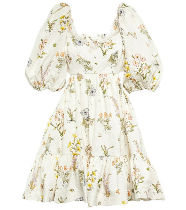 Photo: Zimmermann - Jeannie floral cotton minidress