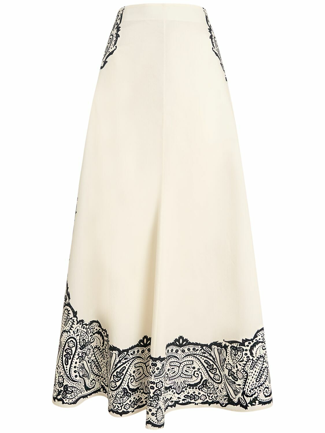 【VIP価格】CHLOE Long floral Skirt CHLOÉ Printed Cotton Poplin Long Skirt Chloe