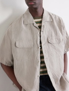 Beams Plus - Convertible-Collar Linen Shirt - Neutrals