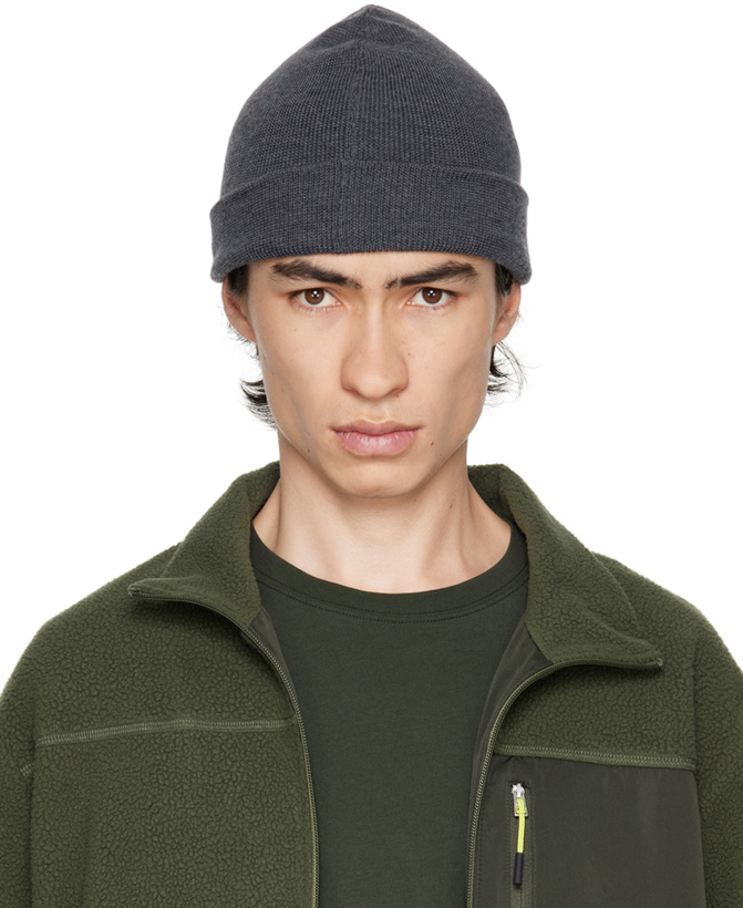 Photo: Norse Projects ARKTISK Gray Top Tech Beanie