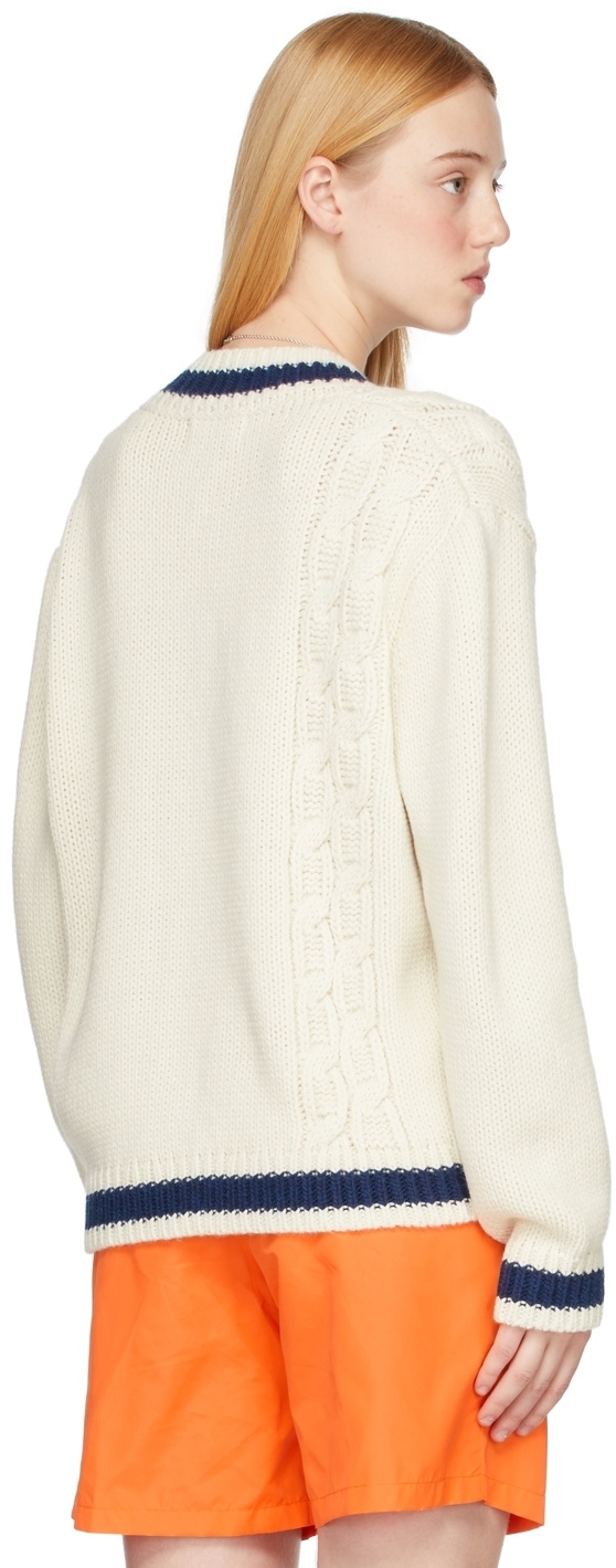 Thames MMXX Beige Knit Rathbone Sweater