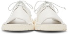 Marsèll White Sanpomice Sandals