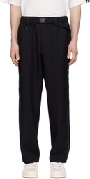Y-3 Black Sport Uniform 3 Stripes Sweatpants