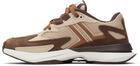 Lanvin Beige & Brown JLA Mesh Sneakers